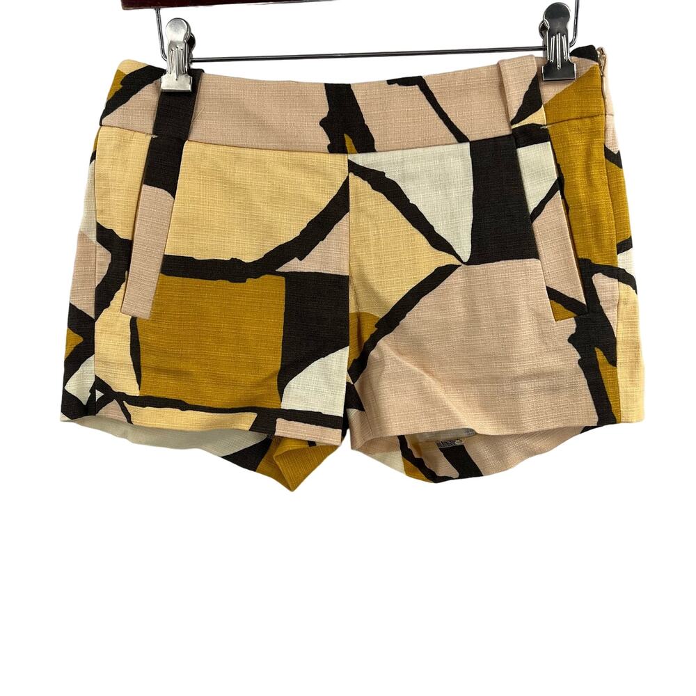 J Crew Abstract Print Short Size 00